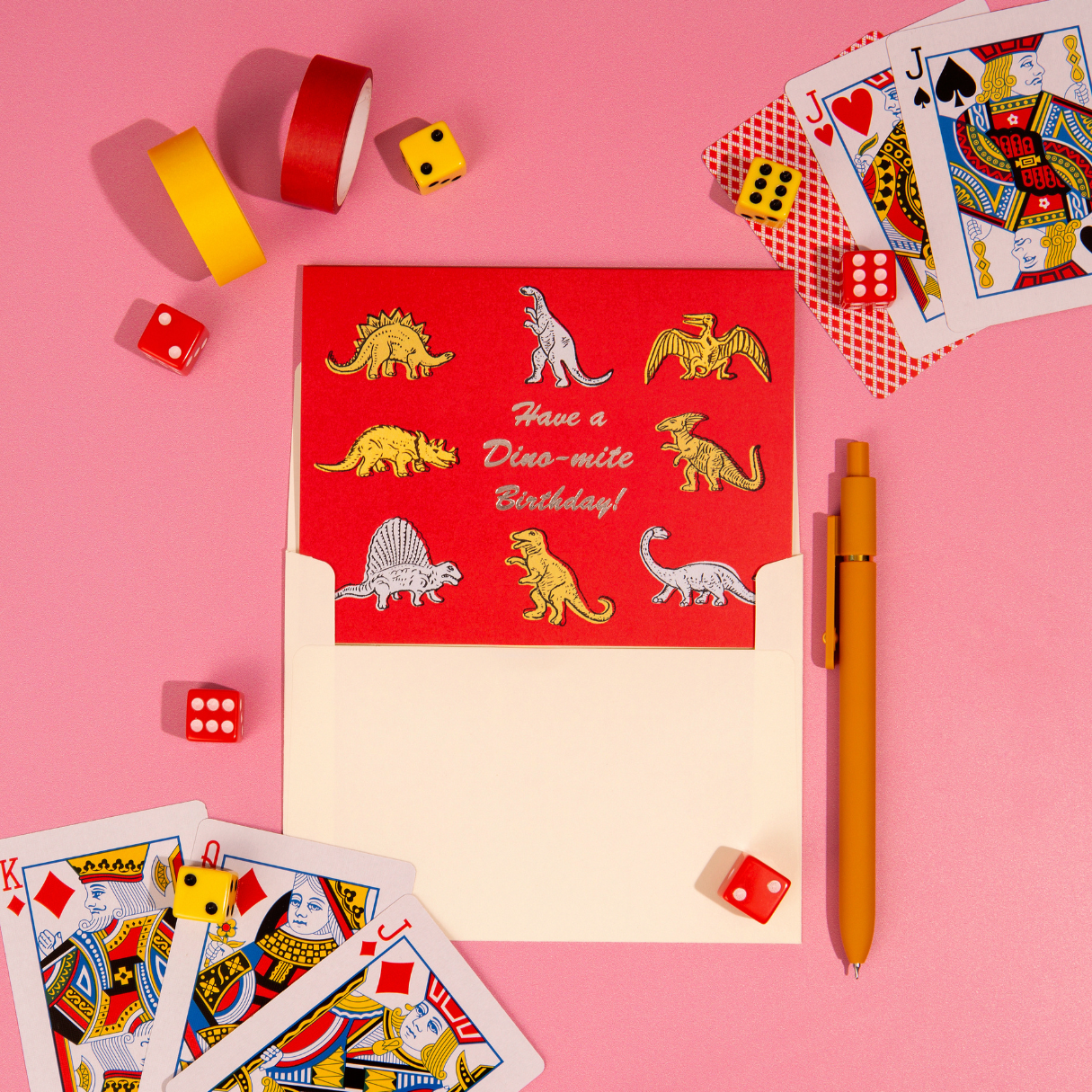 Dino-mite Birthday Card