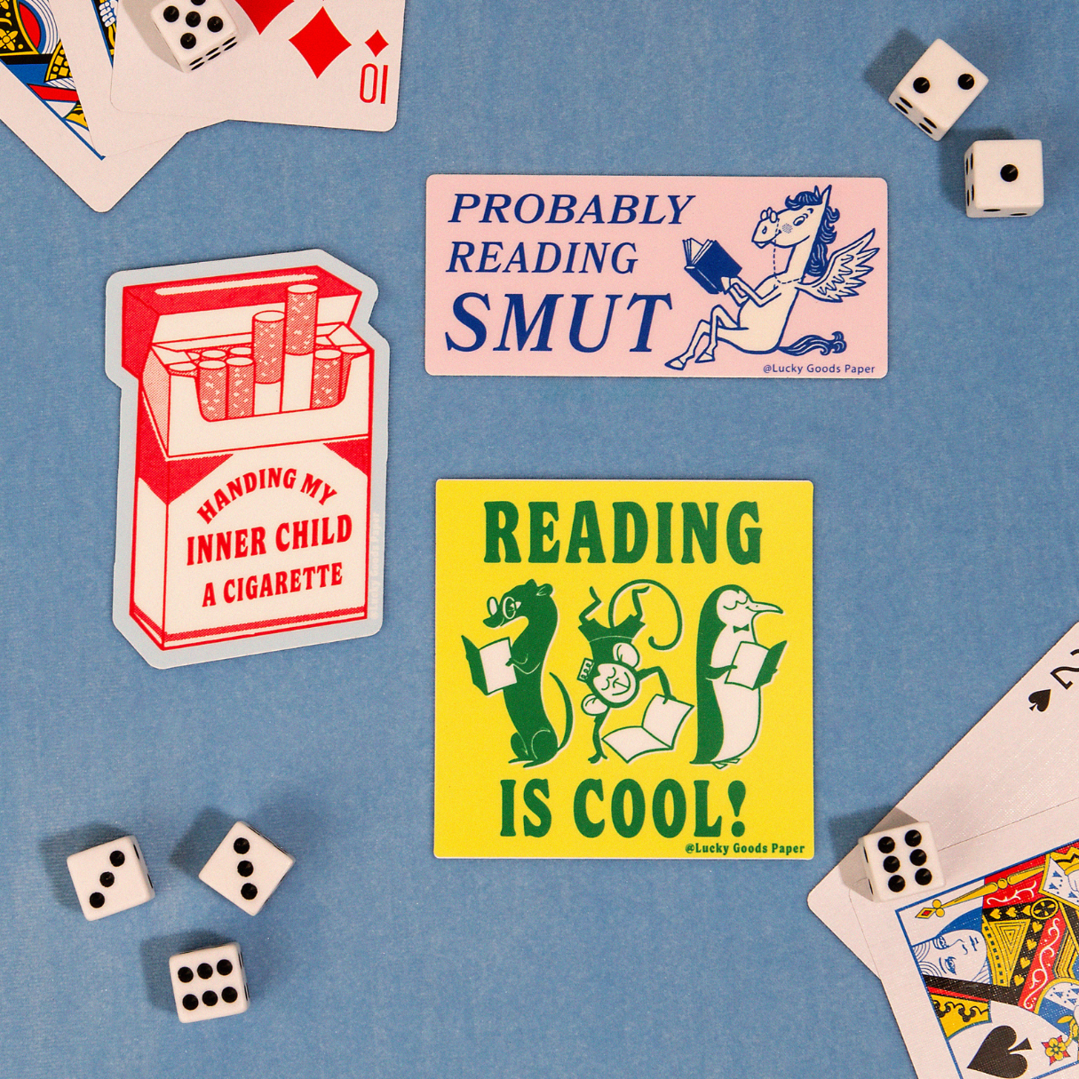 Reading is Cool Sticker