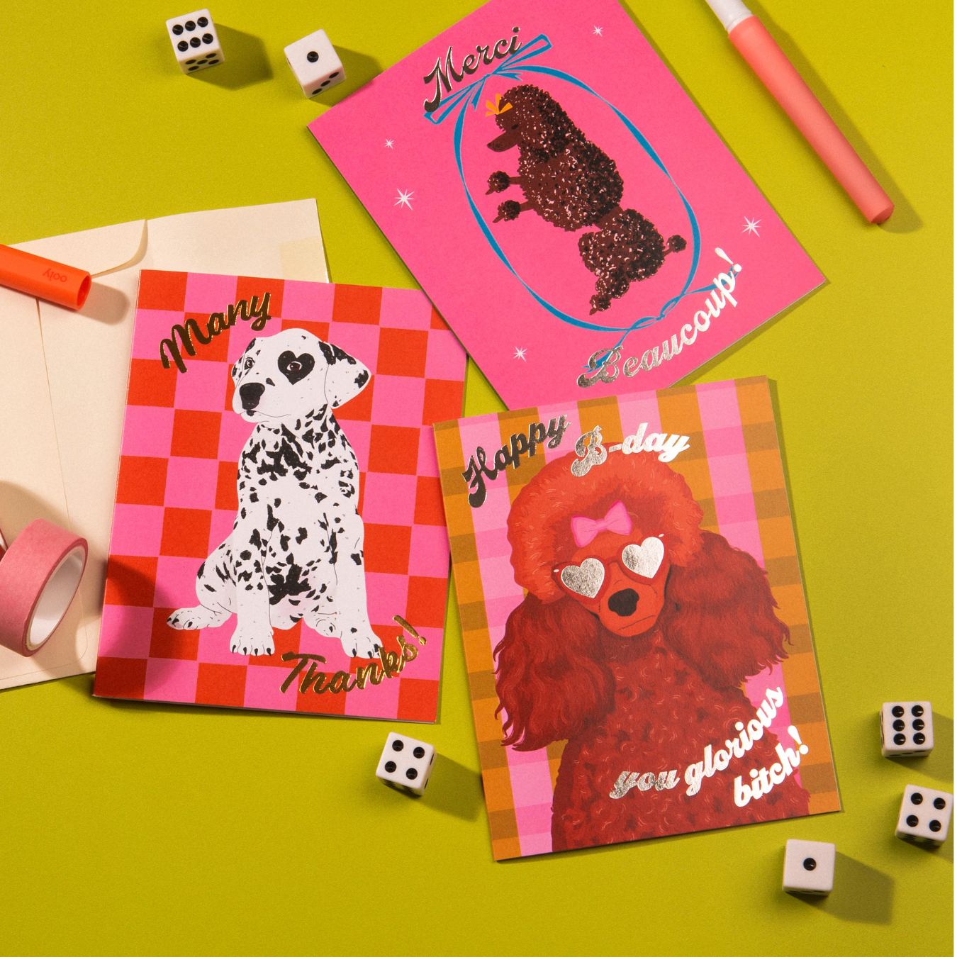 Thank You Dalmatian Card