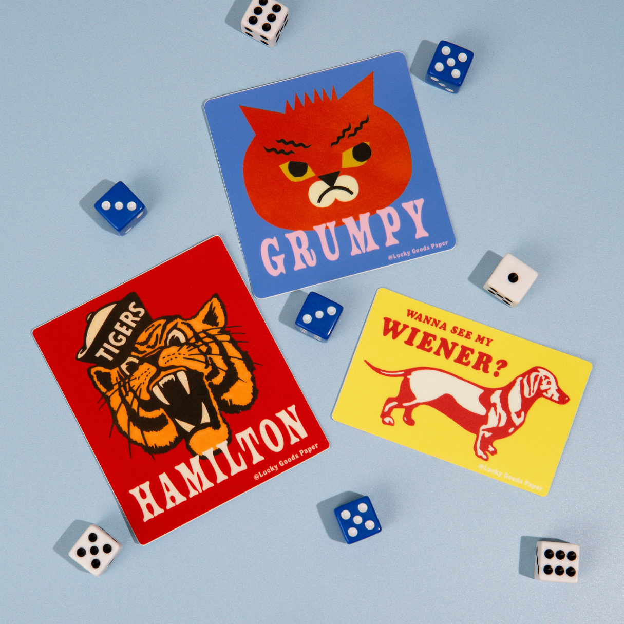 Hamilton Tiger Sticker
