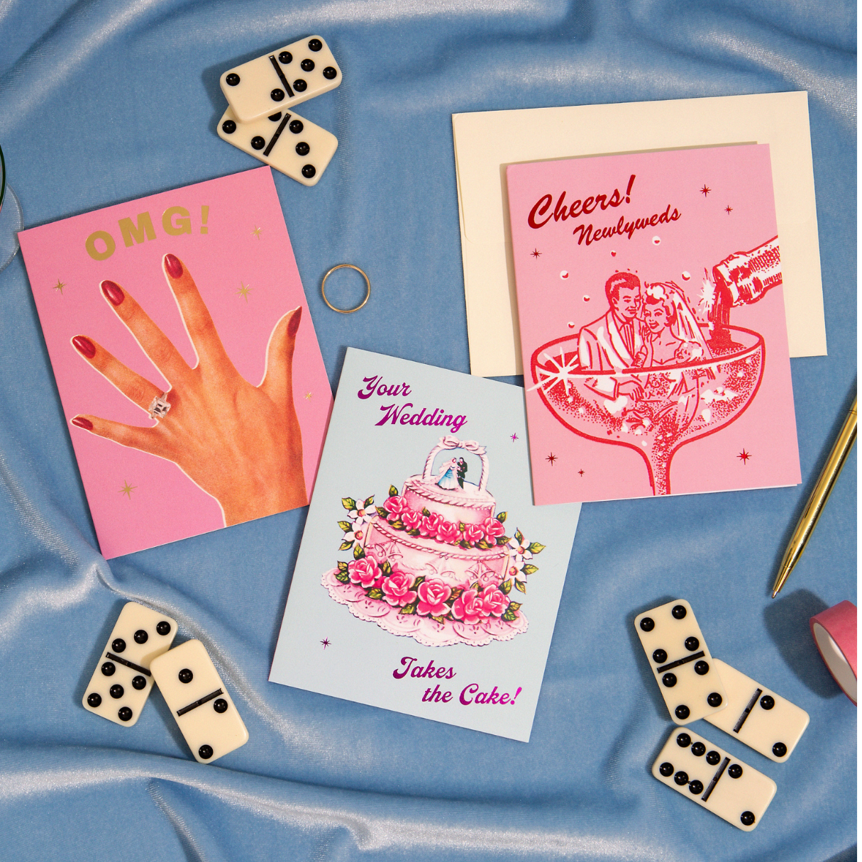 OMG! Engaged Ring Card