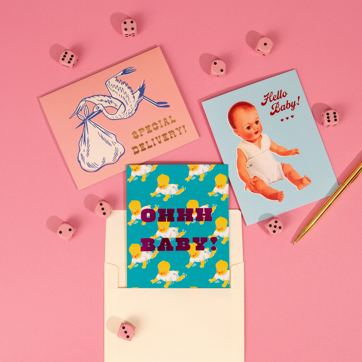 Ohh Baby Babies Pattern Card