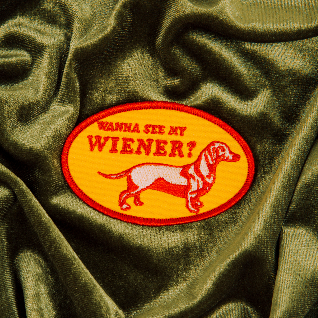 See My Wiener Iron-On Patch