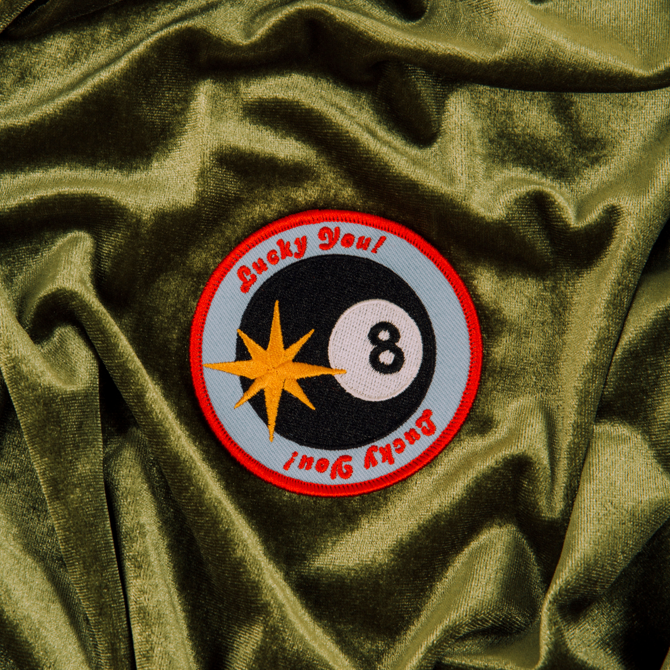 Lucky You Iron-On Patch