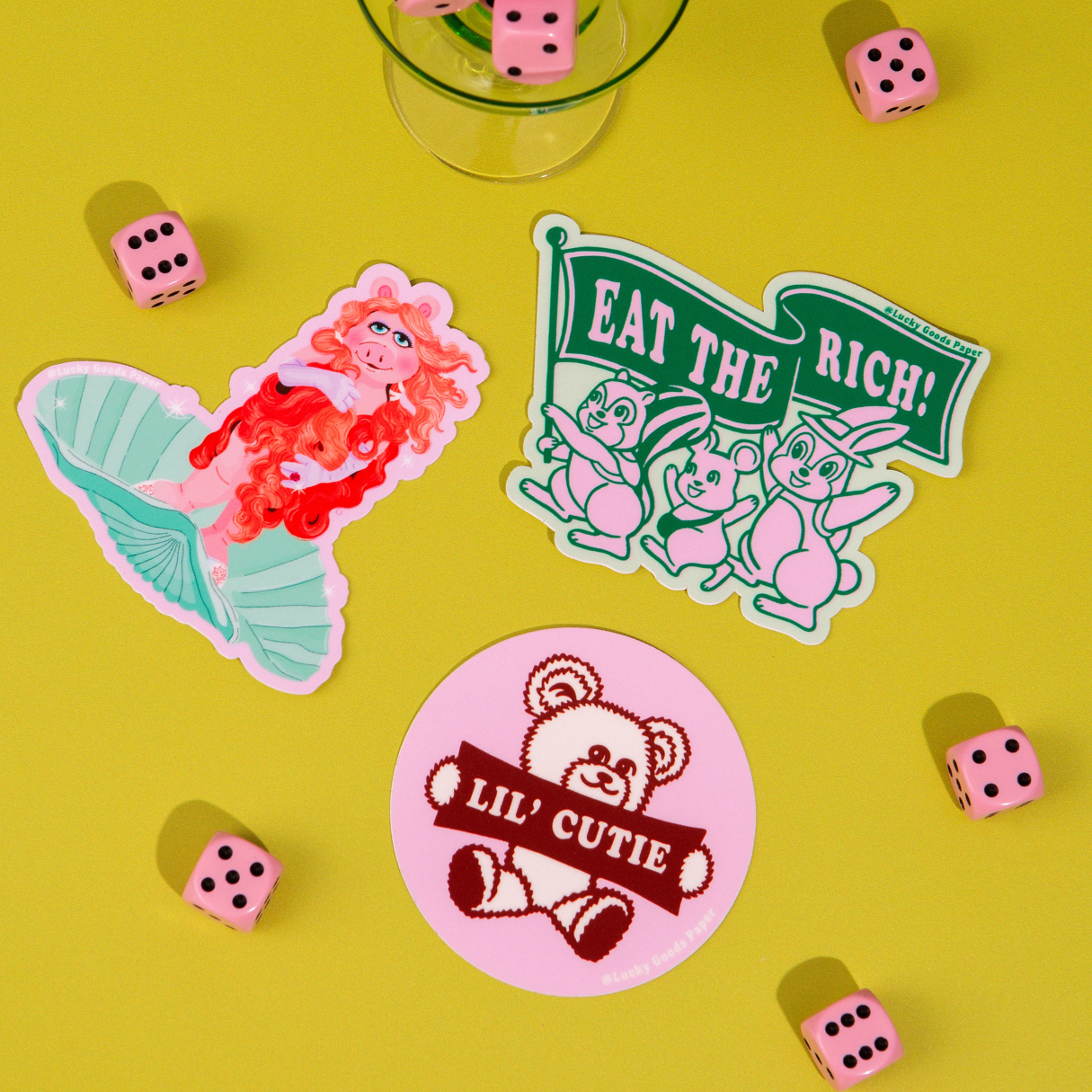Eat the Rich Sticker