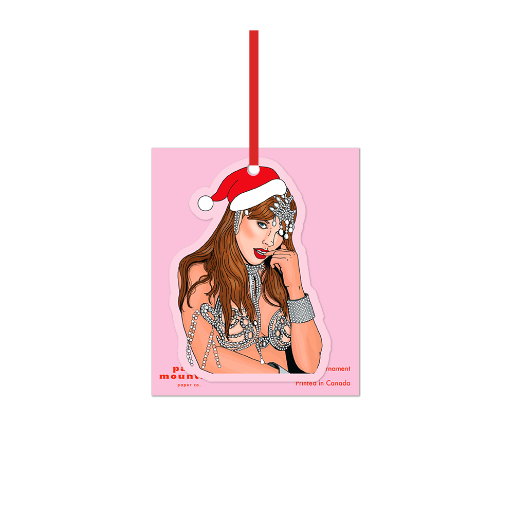 Tay Christmas Cardstock Ornament