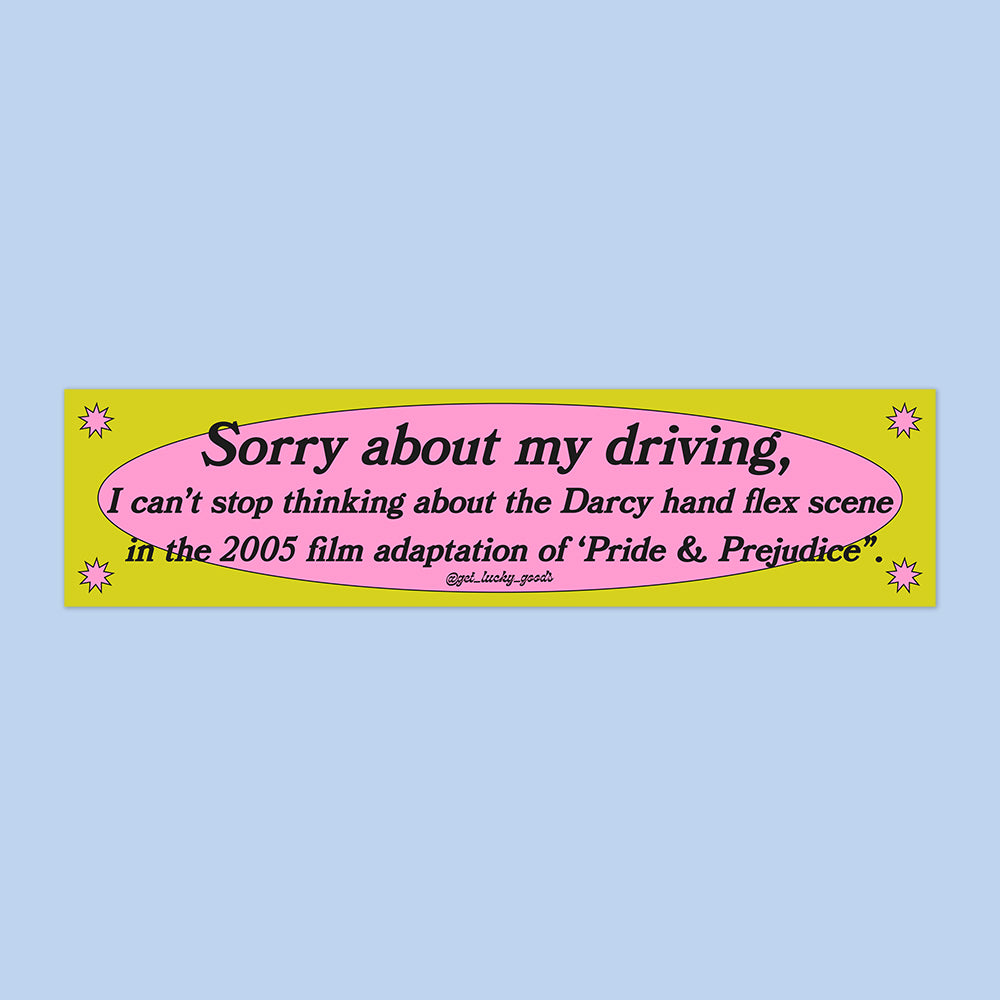 Darcy Hand Flex Bumper Sticker or Magnet