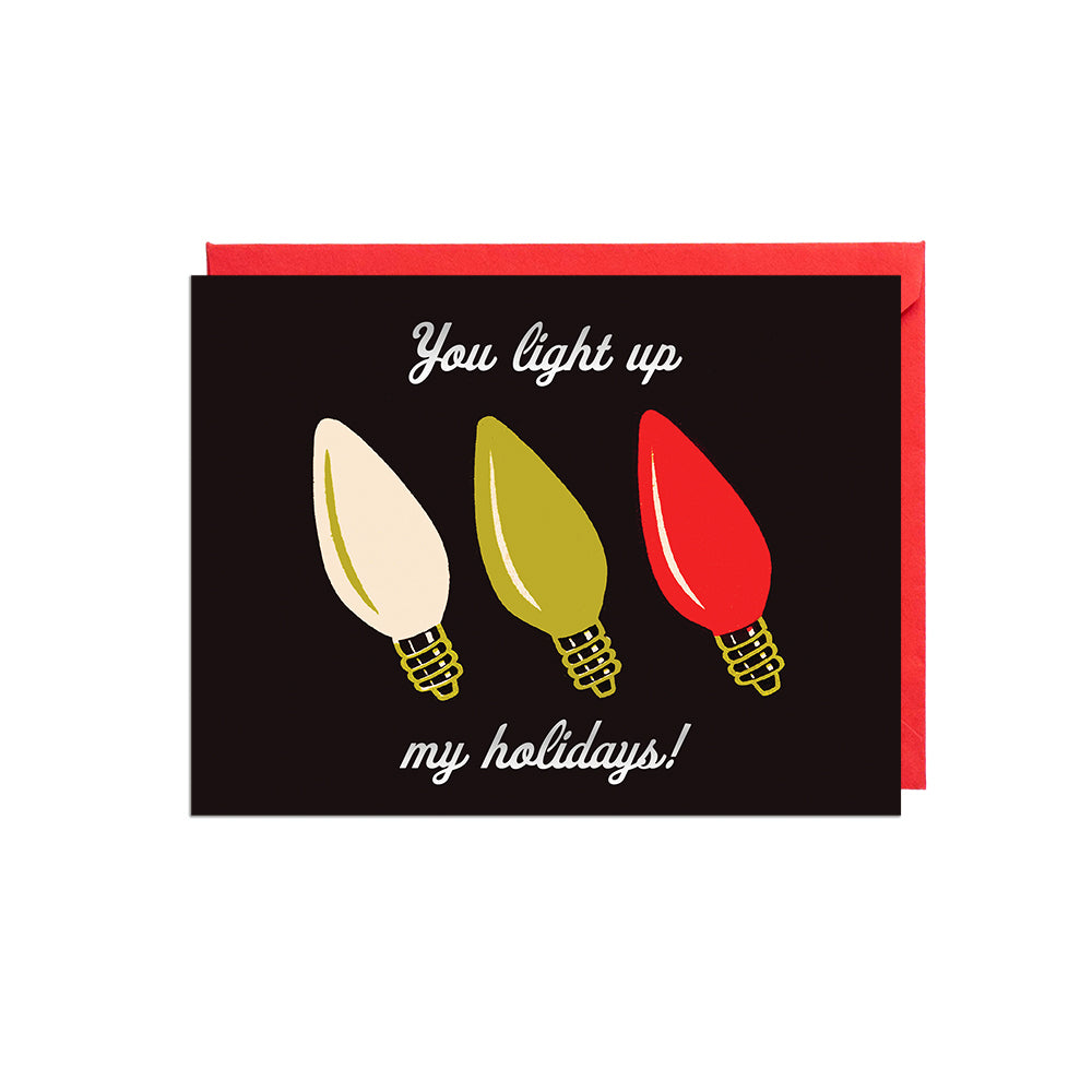Light Up My Holidays Card