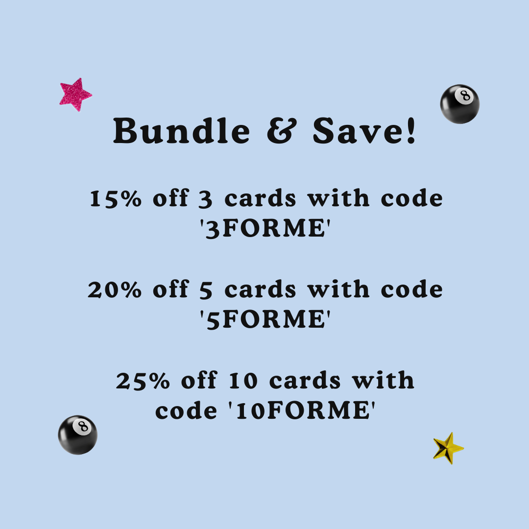 Hot Duo Poodles Card