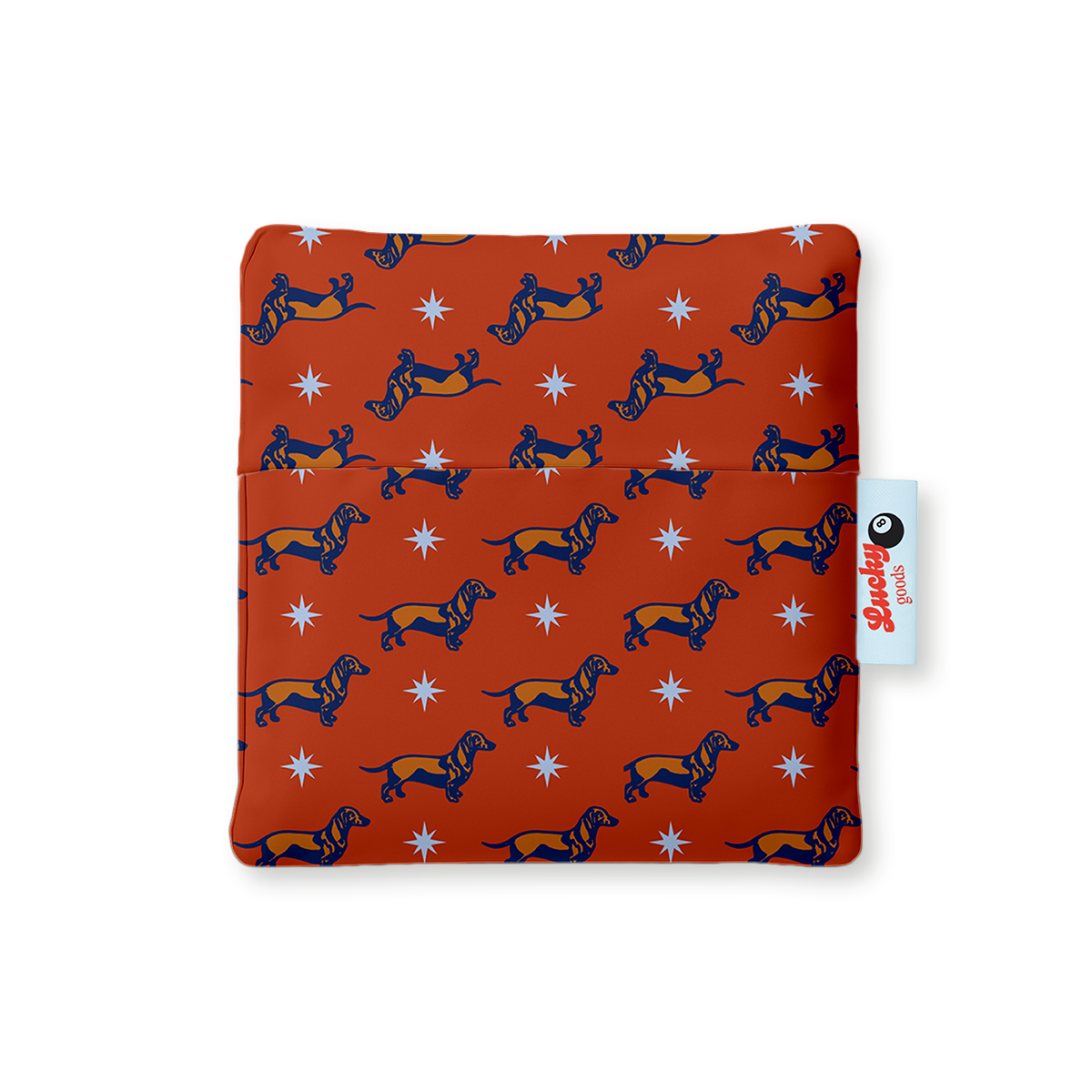 Weenie Starburst Pattern Foldable Nylon Tote
