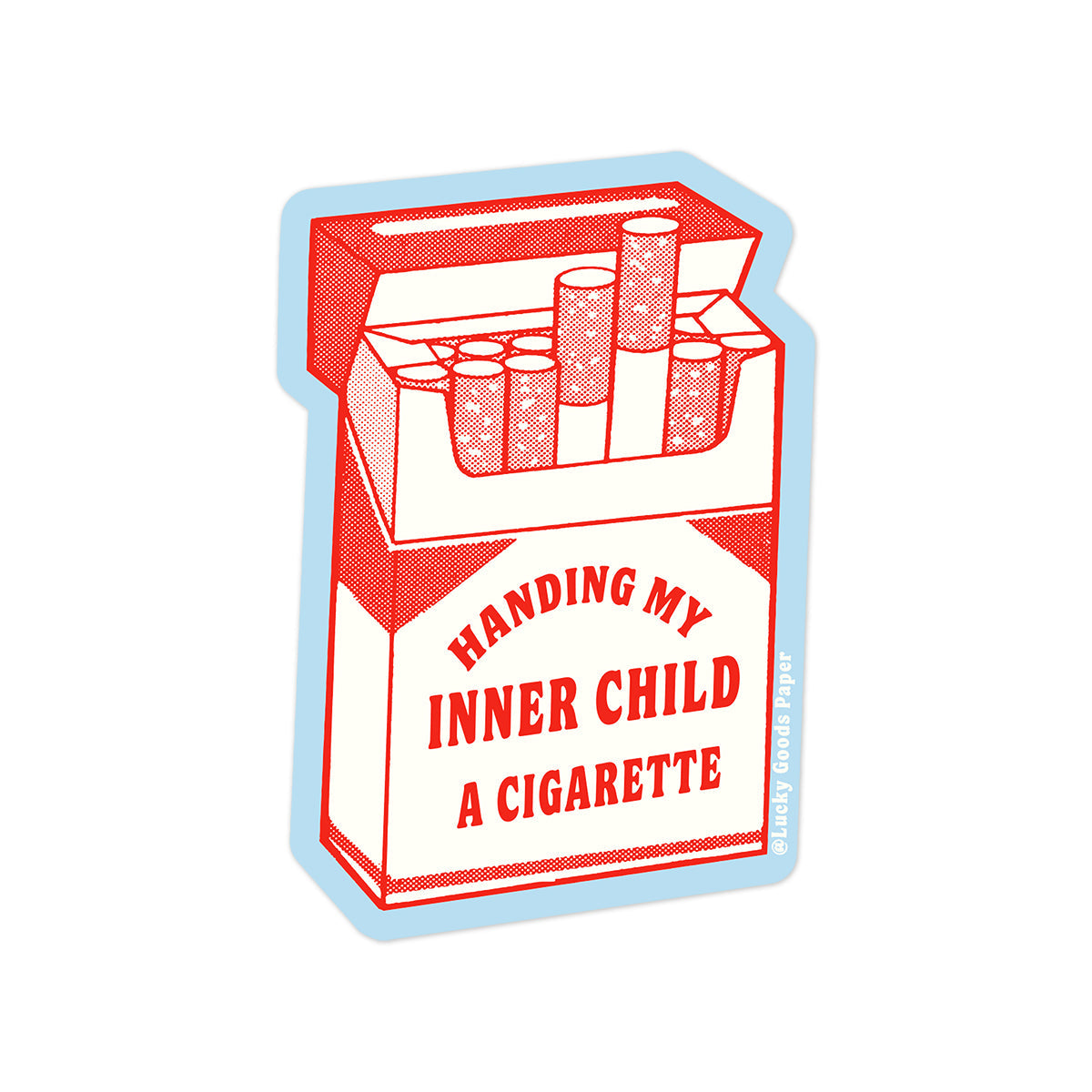 Inner Child Cig Sticker