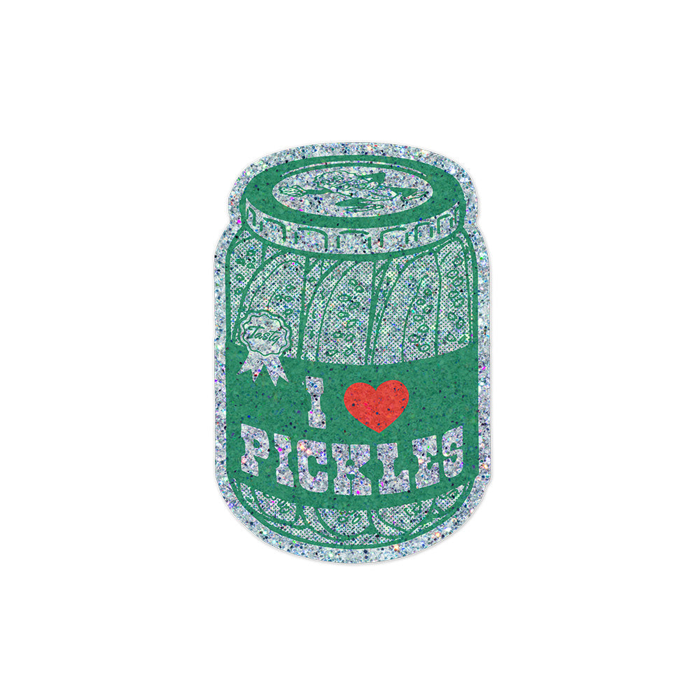 I Heart Pickles Sticker