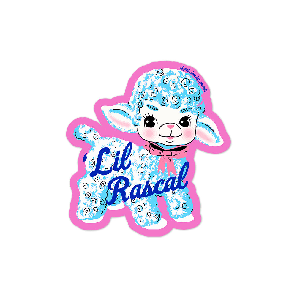 Lil' Rascal Lamb Sticker