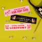 Live Laugh Lobotomy Bumper Sticker
