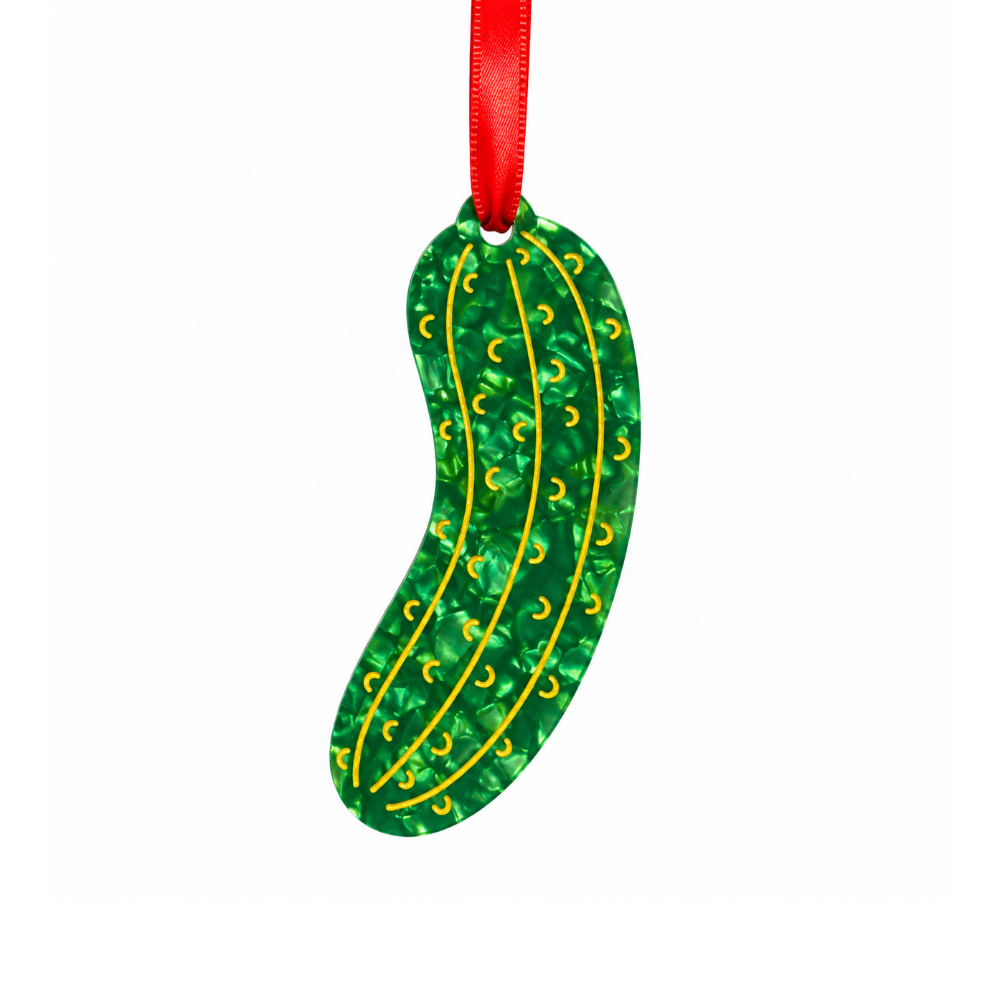 Pickle Acetate Ornament