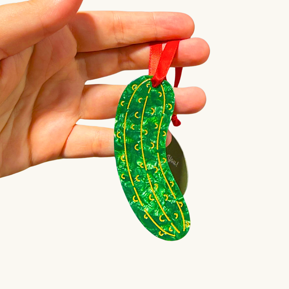 Pickle Acetate Ornament