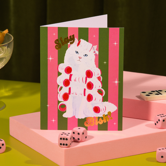 Slay Bish Kitty Card