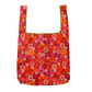 Groovy Retro Floral Foldable Nylon Tote