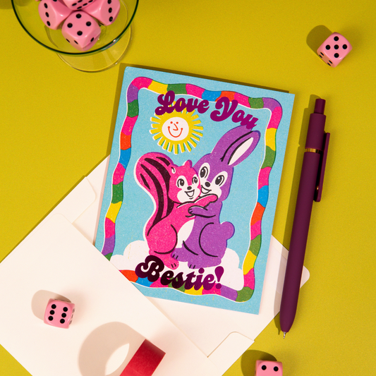 Love You Bestie! Card