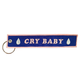 Cry Baby Embroidered Keychain