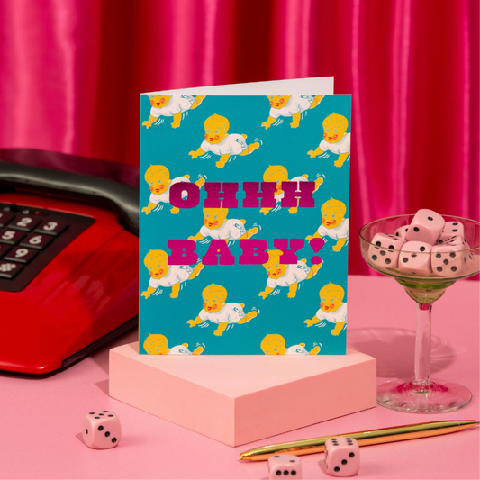 Ohh Baby Babies Pattern Card