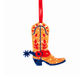 Cowboy Boot Acetate Ornament