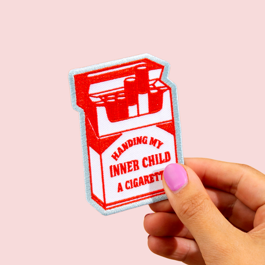 Inner Child Cig Iron-On Patch
