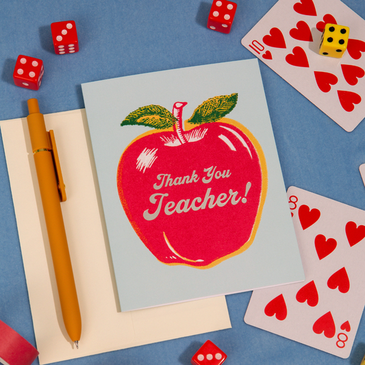 Thank You Teacher Card