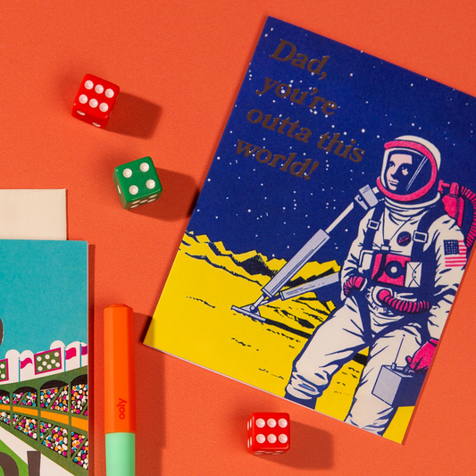 Outta this World Dad Card