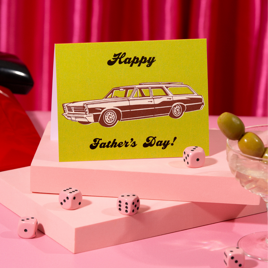 Father's Day Car Card