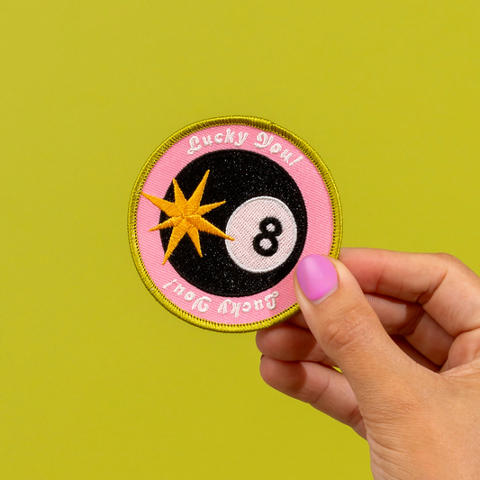 Lucky You Iron-On Patch
