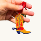 Cowboy Boot Acetate Ornament