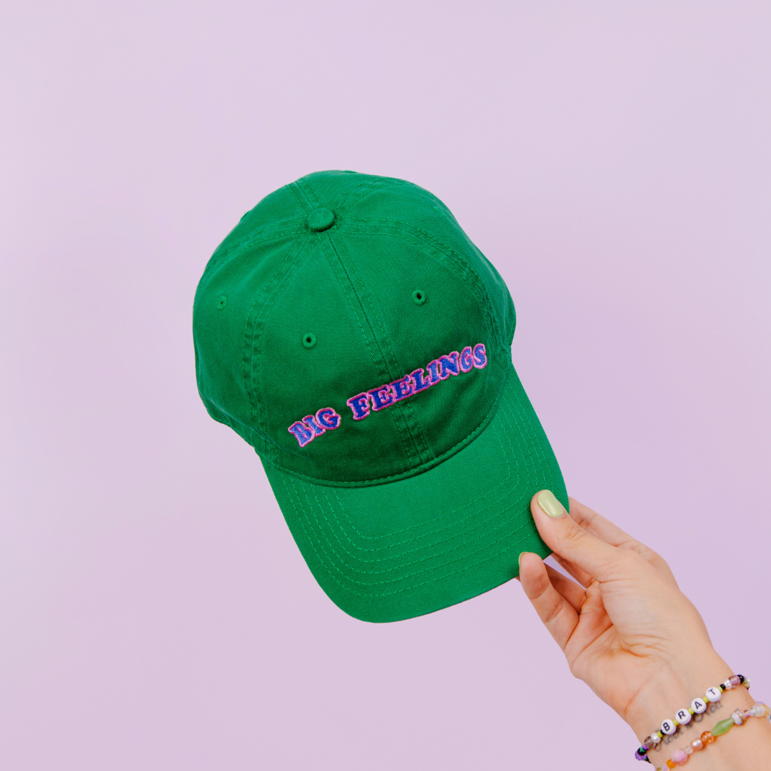 Big Feelings Baseball Dad Hat