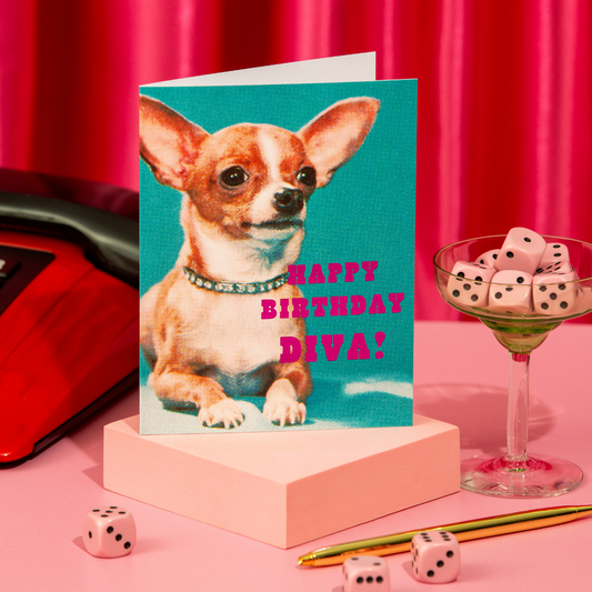 Birthday Diva Card