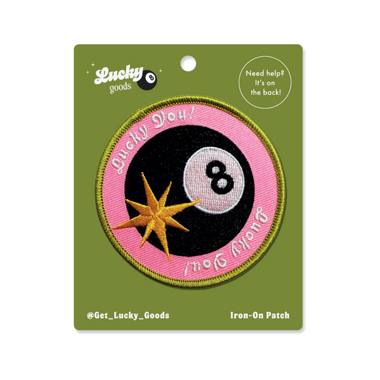 Lucky You Iron-On Patch
