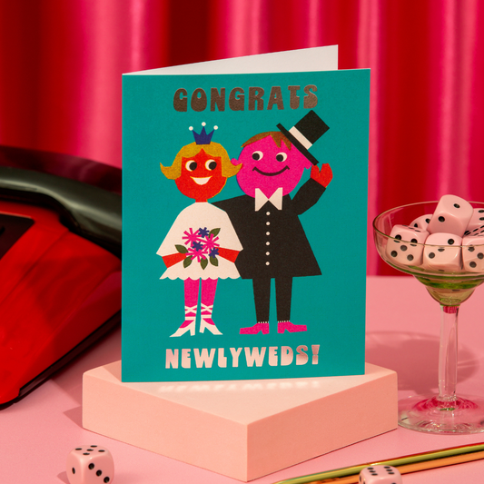 Congrats Newlyweds! Couple Card