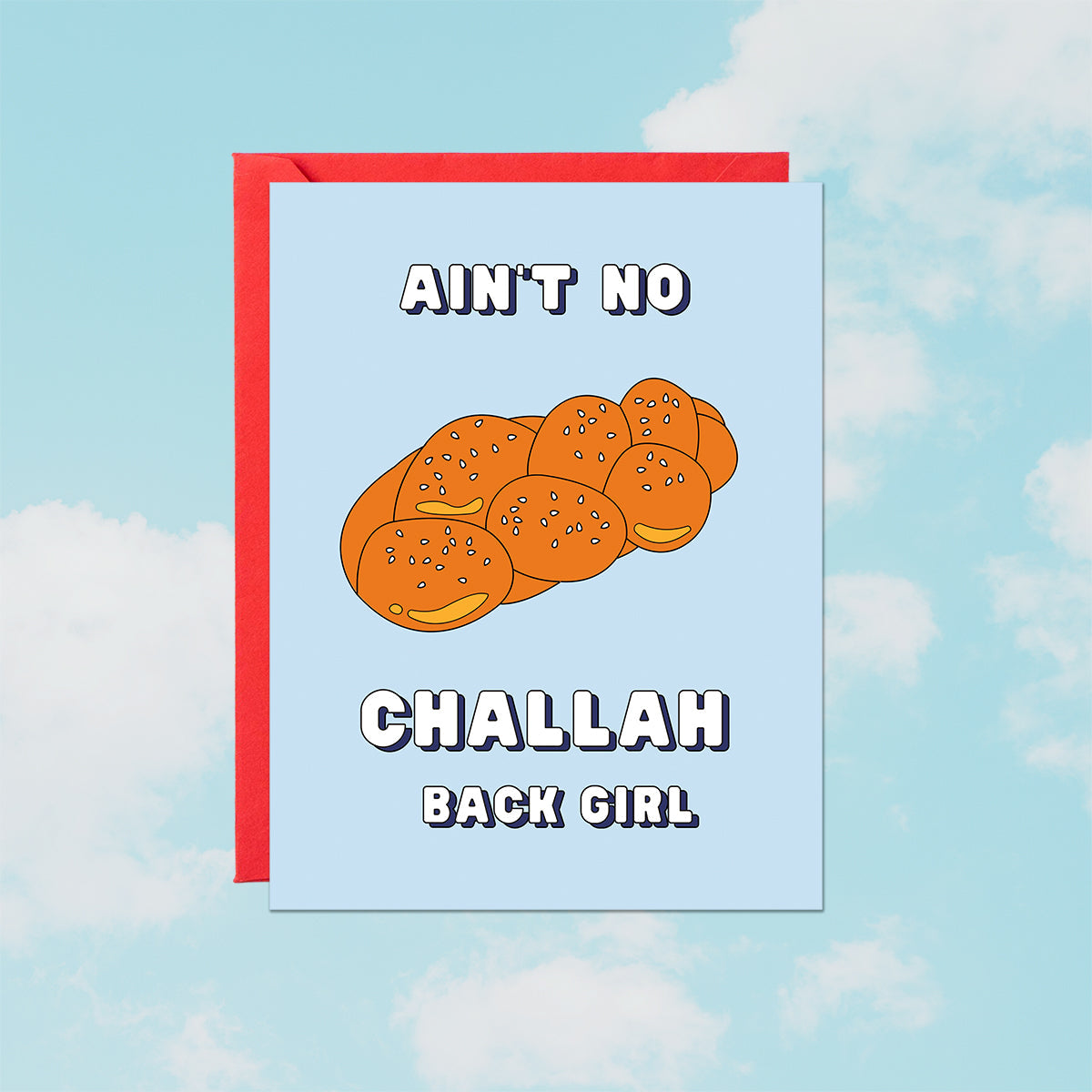 Challah Back Girl Card