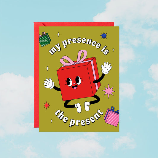 My Presence Present Card
