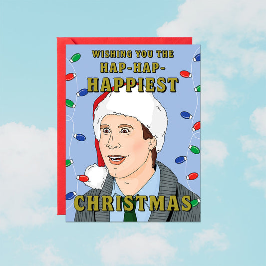 Hap-Hap-Happiest Christmas Clark Card