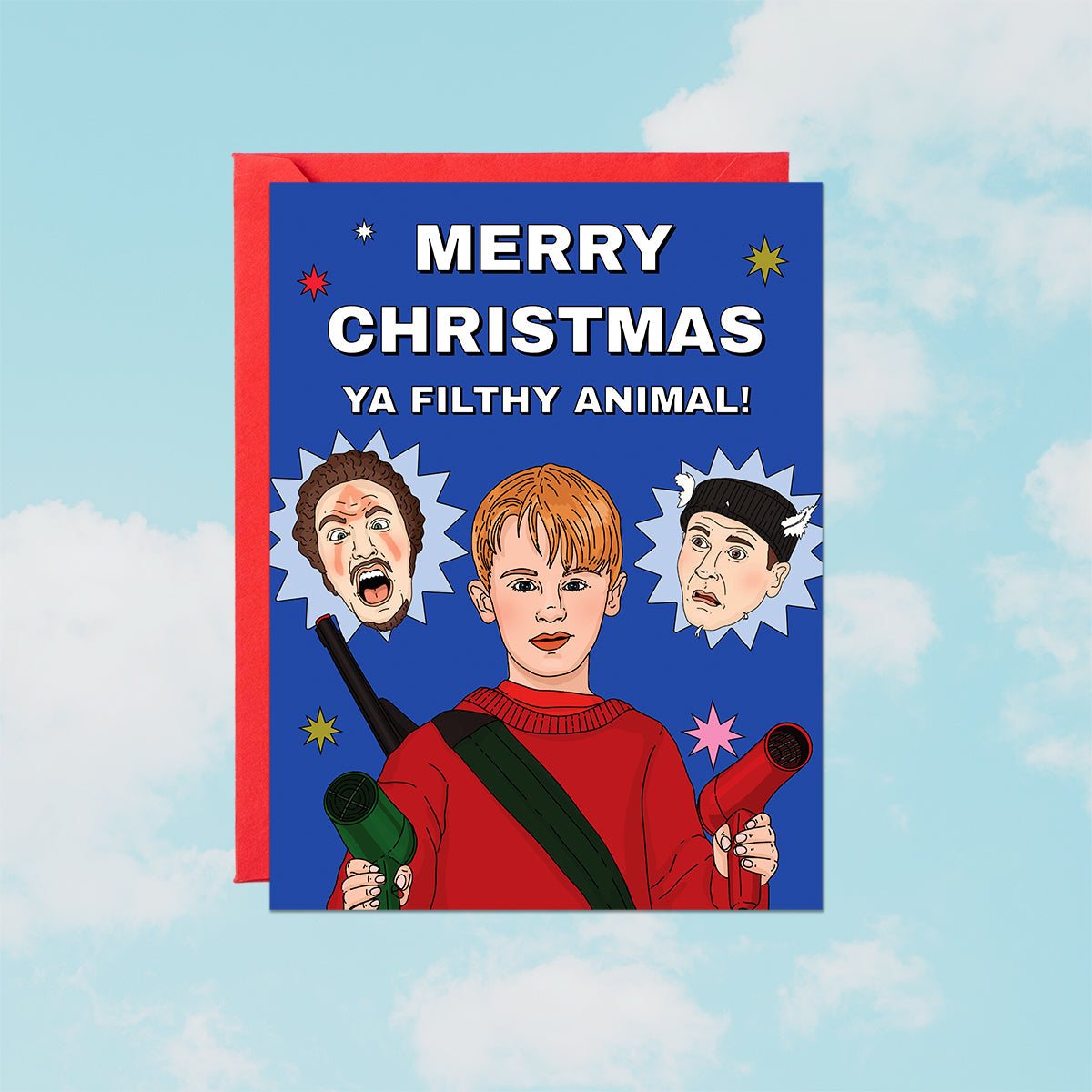 Merry Christmas Ya Filthy Animal Card