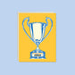 #1 Dad Trophy Card