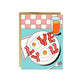 Love You Breakfast Card