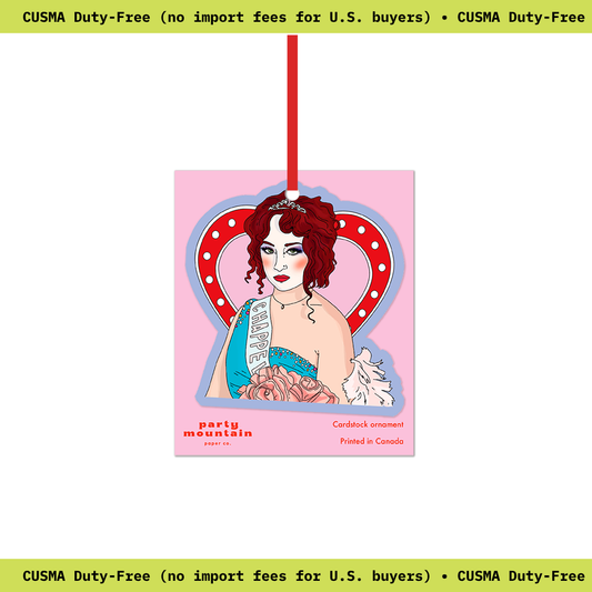 Christmas Supernova Cardstock Ornament