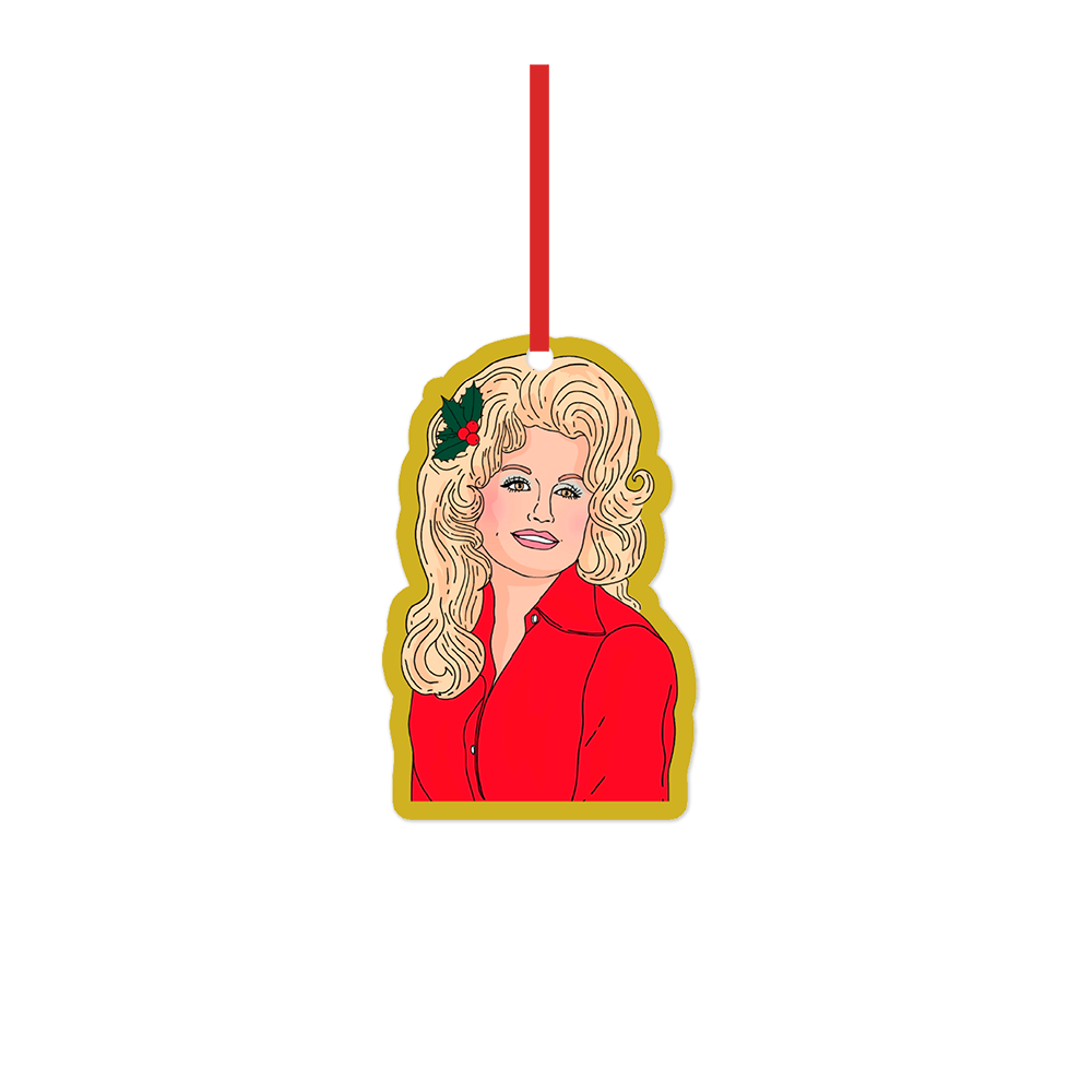Country Queen Cardstock Ornament