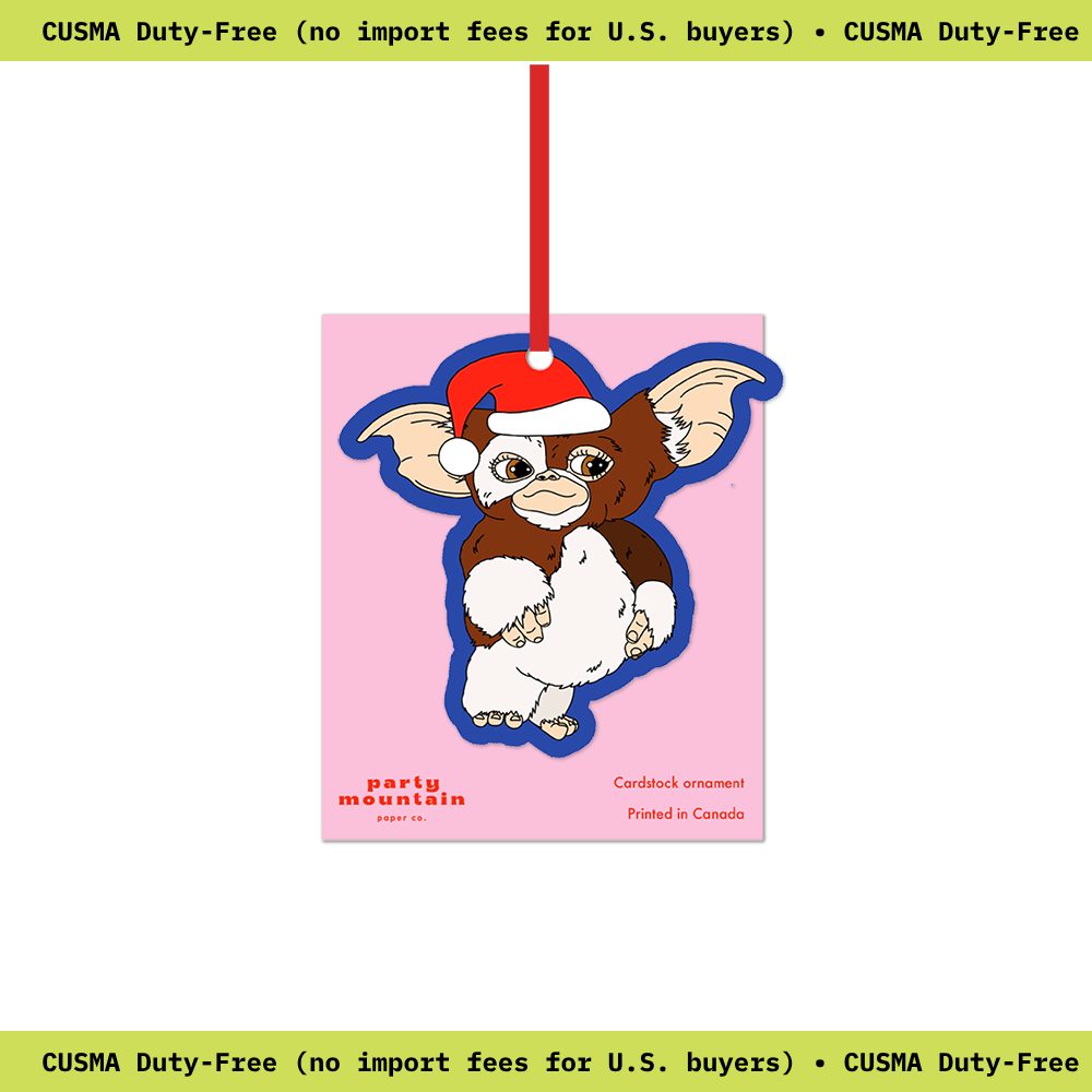 Merry Giz-mas Cardstock Ornament