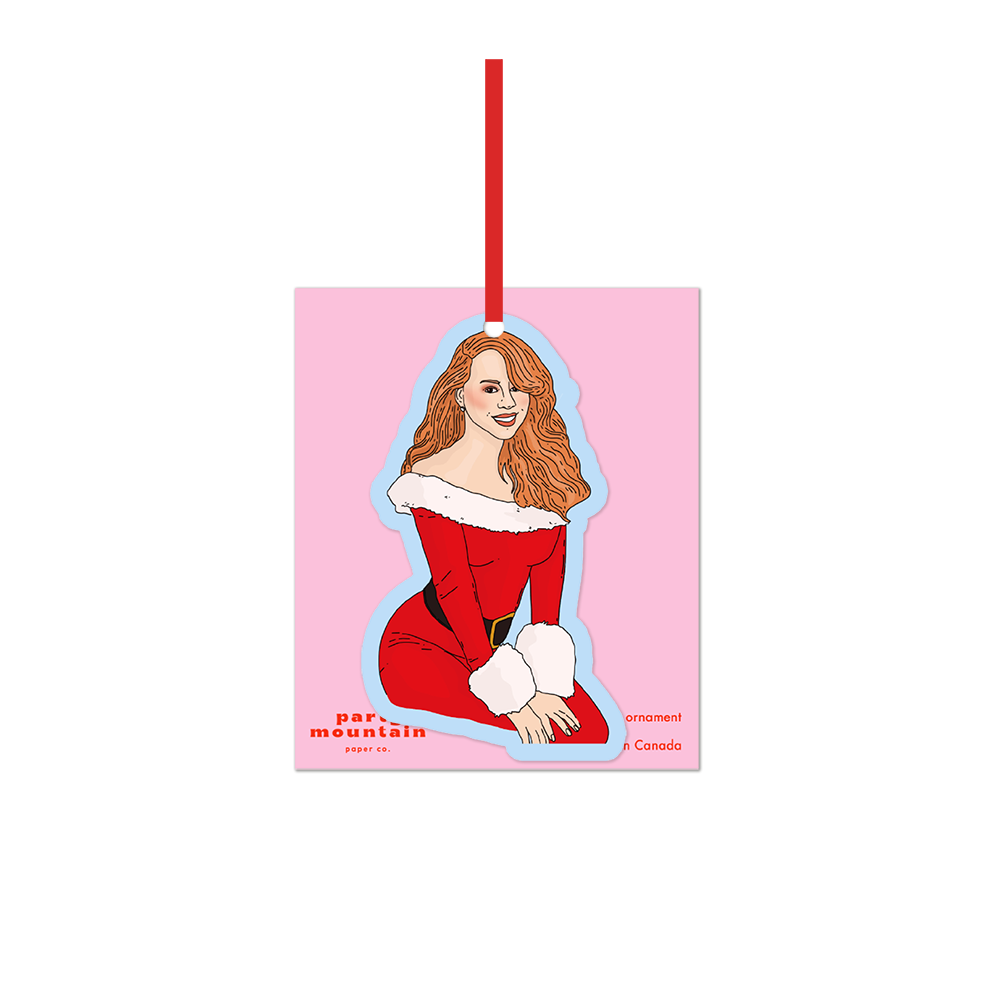 Mariah Cardstock Ornament