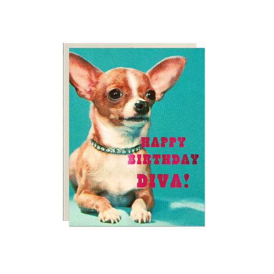 Birthday Diva Card