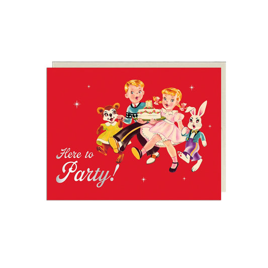 Here to Party! Birthday Card