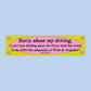 Darcy Hand Flex Bumper Sticker or Magnet