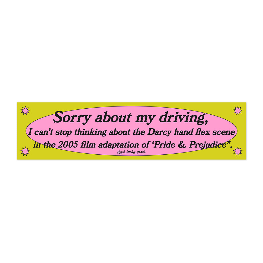 Darcy Hand Flex Bumper Sticker or Magnet